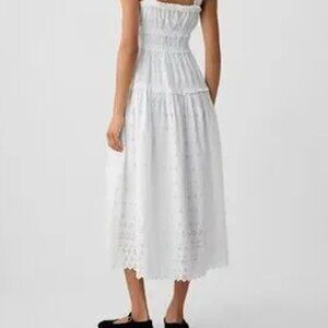 NWT Gap x Doen White Eyelet Dress (M)